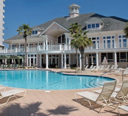 The club house at the Beach Club