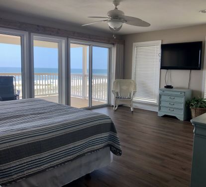 Master Bedroom with private bath and private balcony.  THAT VIEW!!!