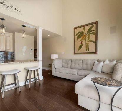 Living room area with Sleeper sofa-sleeps 2