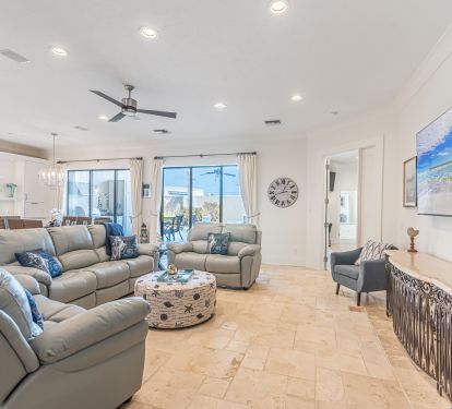 Airy Decor, Cozy Furniture, and Smart TVs