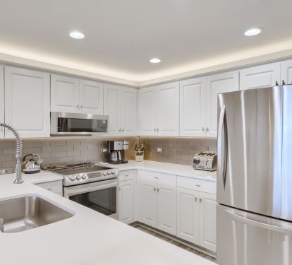 Stainless steel appliances