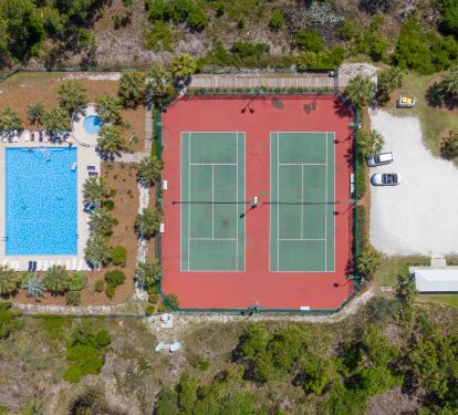 Tennis, Pickle Ball, Basketball goal and large 2nd pool