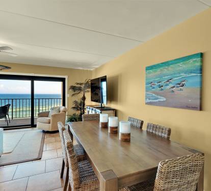 Enjoy the view even while you dine.