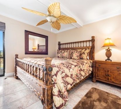 Second bedroom also has king bed and direct access to hall bath