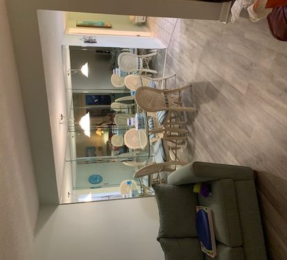 living room to dining room