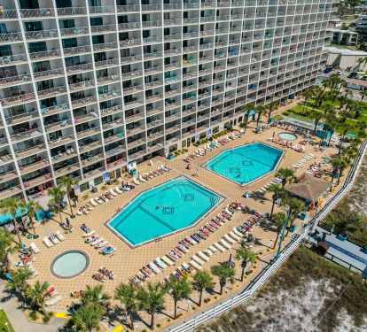 beach front resort gated with 24 hrs security