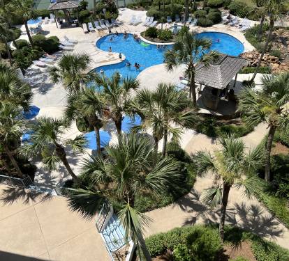 Large pool