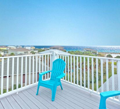 Upper deck views of the gulf with take your breath away!