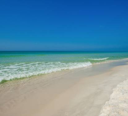 Sugar white sand beaches