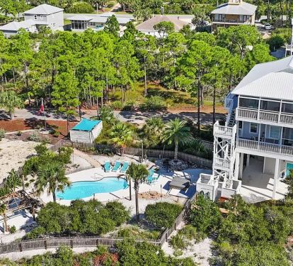 Aerial View of Home