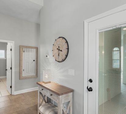 Living Room with access to Master Bathroom