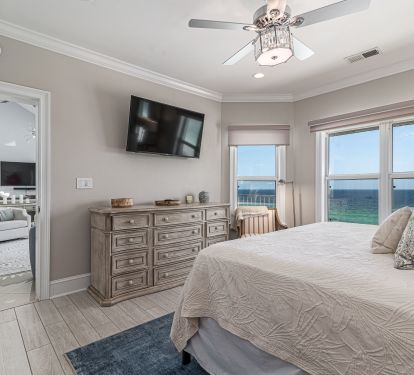 Wake up to soft natural light and the feeling of the Gulf just beyond your window.