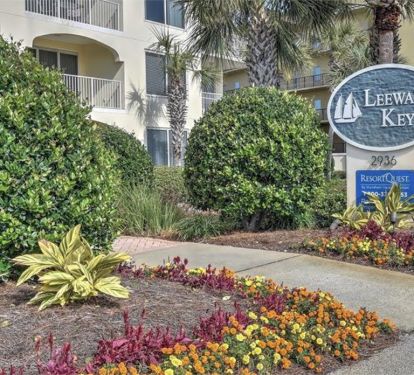 Leeward Key front entrance