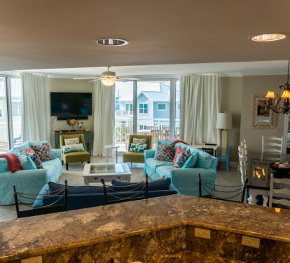 View of Family Room &amp; Dining Room