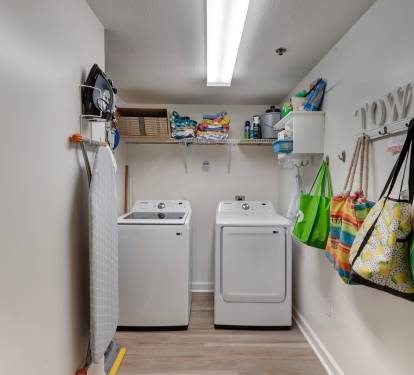 Full Size Laundry with Ironing Board