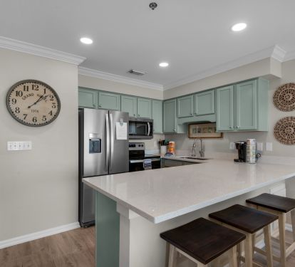 newly remodeled kitchen