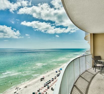 Beach View from balcony