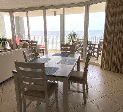 Dine while Overlooking the Beautiful Water