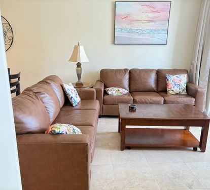 Living room area - Couch &amp; Sofa bed
