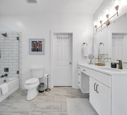 Renovated private bath