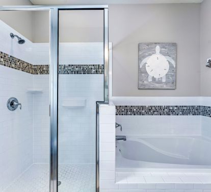 Master Bath #1 with Separate Shower and Tub