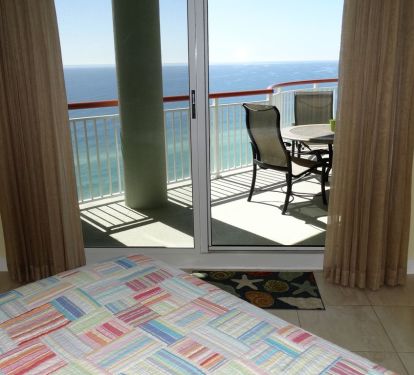 View from Master Bedroom Bed
