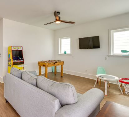 Game Room | 3rd Floor | Foosball Table | Arcade Console | Board Games