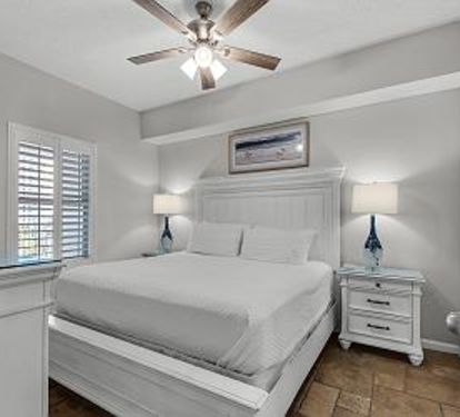 King Size Bed in the Bedroom