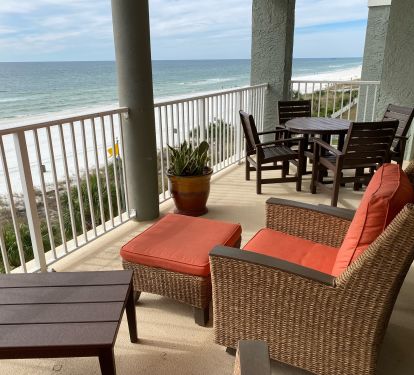 Relax in the Slider Chair while Watching for Dolphins