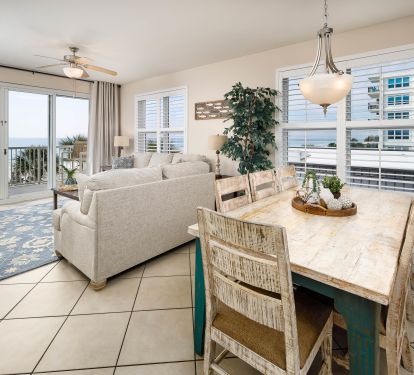 Views from the family room and the dining area are beautiful!