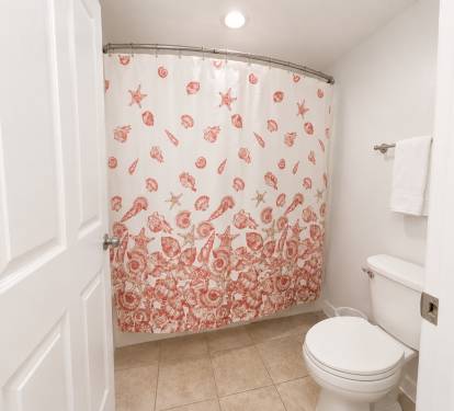 This bathroom is in bedroom #1