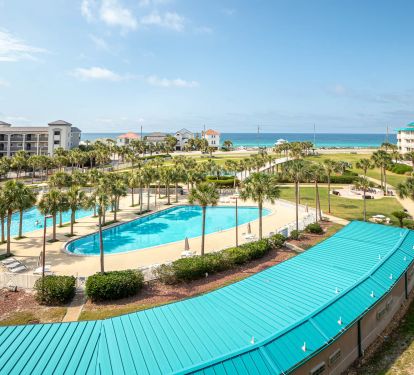 Great view from your private balcony!