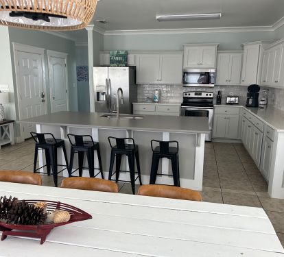 Kitchen from dining room