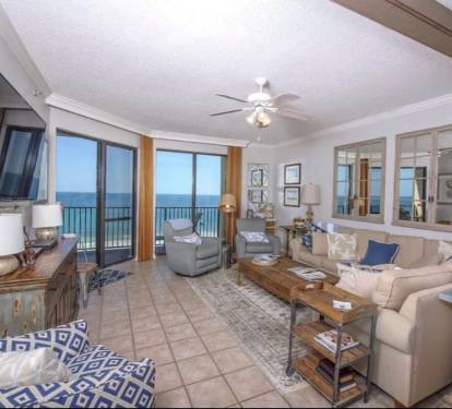Bring the outdoors in with that view!