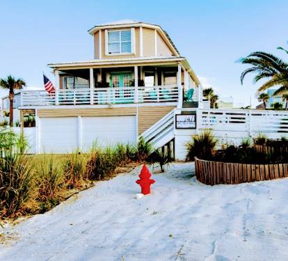 Take Me A Wave~Private Oasis with Full Size Private Pool-Covered Porch/Deck-Water Views