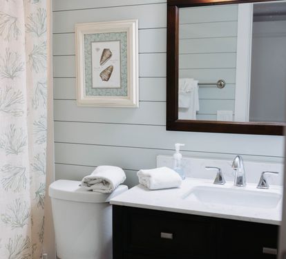 Second Bedroom Bath with tub and shower