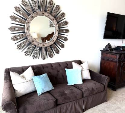 Seating Area in Master Bedroom 