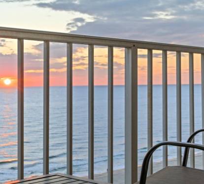 Enjoy the Gorgeous views from our balcony