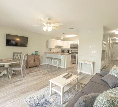 Living and dining area