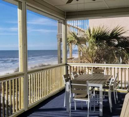 Enjoy Your Morning Coffee or Watch Incredible Sunset from Large Screened Porch