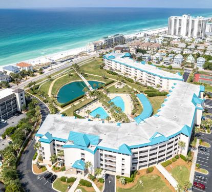 Sprawling resort grounds