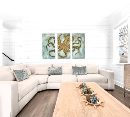 Azure-4 Not a worn out rental. Azure boasts designer-curated furnishing throughout.