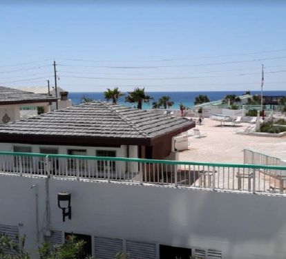 View from balcony.  