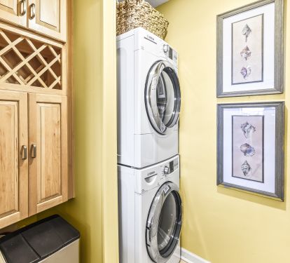 Full size washer and dryer 