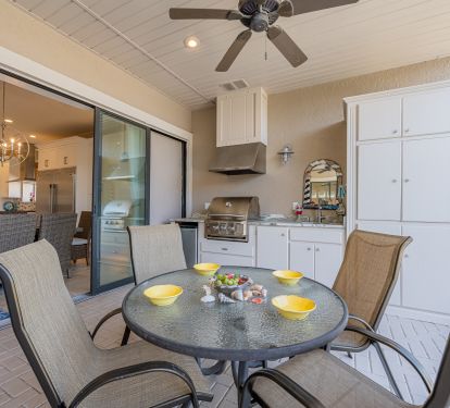 Indoor and Outdoor Dining