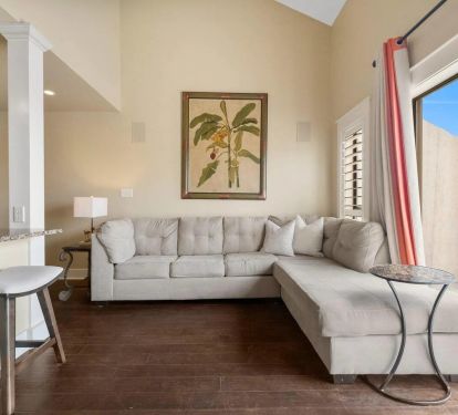 Living room area with Sleeper sofa-sleeps 2
