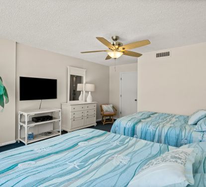 LARGE, SMART FLAT SCREEN TV; WALK IN CLOSET  