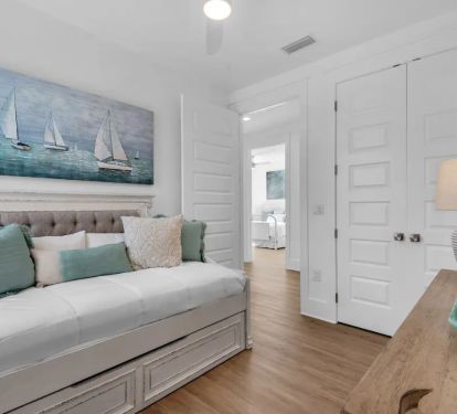 Driftwood-19 Bedroom 3. PIc 1. Daybed with trundle bed (sleeps 2)