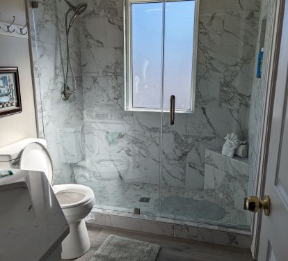 Updated 2nd master bath suite