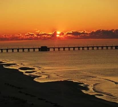 Morning sunrise is spectacular.
